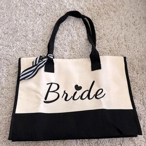 Bride Canvas Tote Bag
